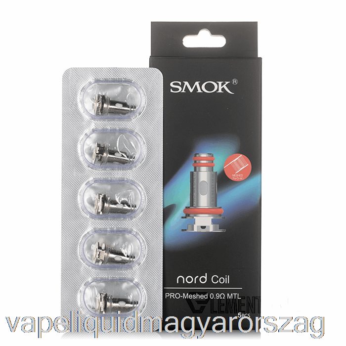Smok Nord Pro Cseretekercsek 0.9ohm Mtl Mesh Coils Vape Liquid